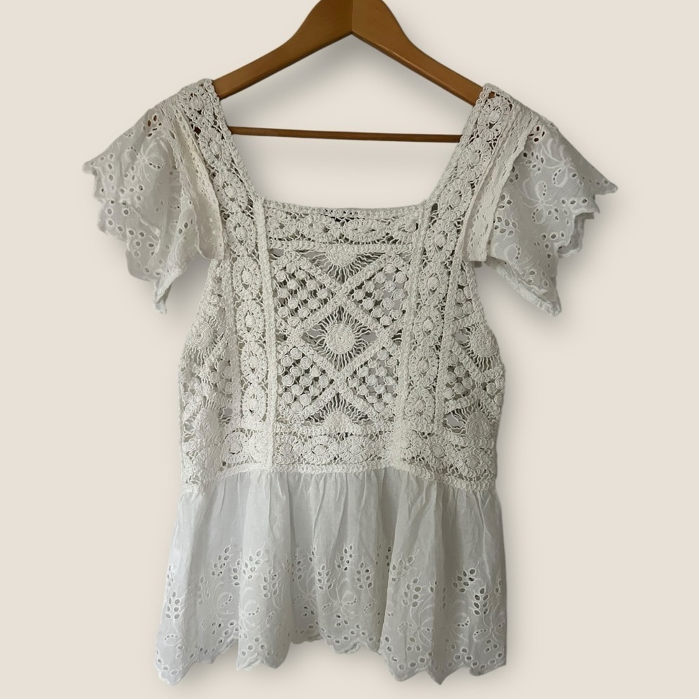 Klasiks Embroidered Eyelet Top - Picture 7 of 10
